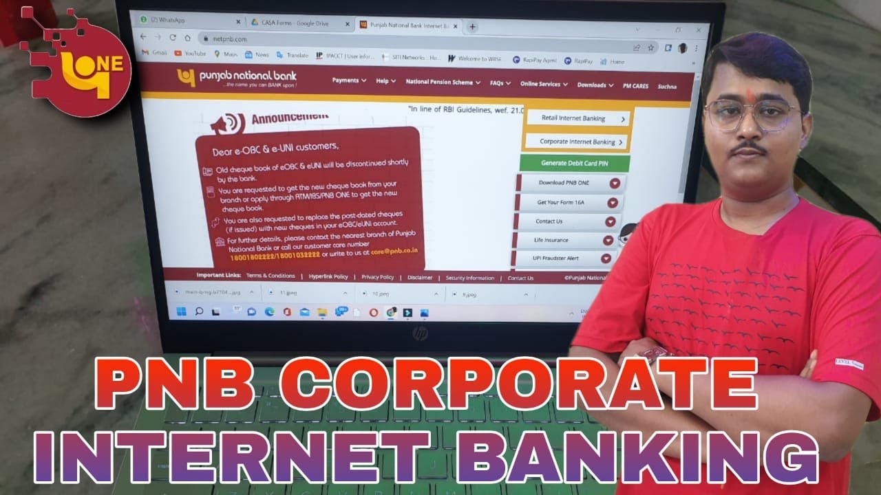 অতি সহজে PNB corporate internet banking  শিখেনিন_PNB corporate internet banking_deys&deeps vlogging