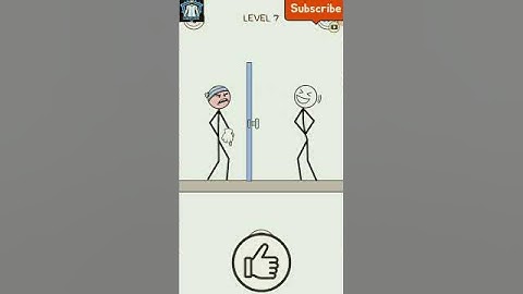 Theif puzzle (WEEGOON) Level 5-10 Android Gameplay Walkthrough - Funny Stickman Brain puzzle Game