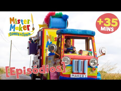 MISTER MAKER Sobre RUEDAS MISTER MAKER En ESPAÑOL EP5 6 Maratón De Episodios 
