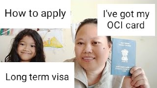 How to apply OCI card || Simple and Easy || Long Term Visa || Filipino Indian Family || screenshot 2