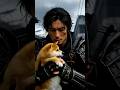 サムライと犬 #切り抜き #侍 #犬