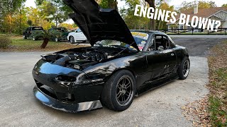 Rebuilding my LS Miata. way more damage than expected. it&#39;s bad