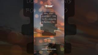 "Dream" by Mateusz M, #GodBlessTheBrokenRoad by Piano Guys #Reflection #LifeLessons #MovingForward