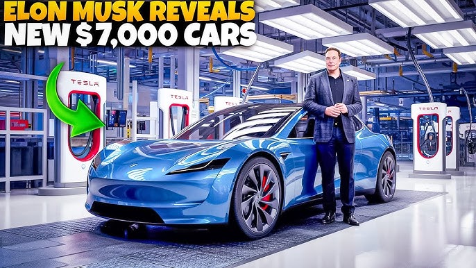 Elon Musk's $7,000 Tesla Car REVEALED!
