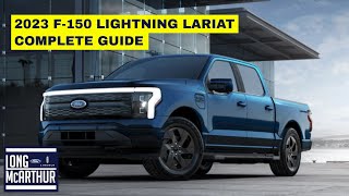 2023 FORD F-150 LIGHTNING LARIAT COMPLETE GUIDE