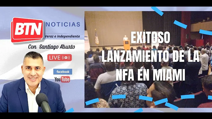 EN VIVO: Exitoso lanzamiento de la NFA en Miami. -...