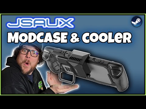 JSAUX MODCASE and COOLER STEAM DECK