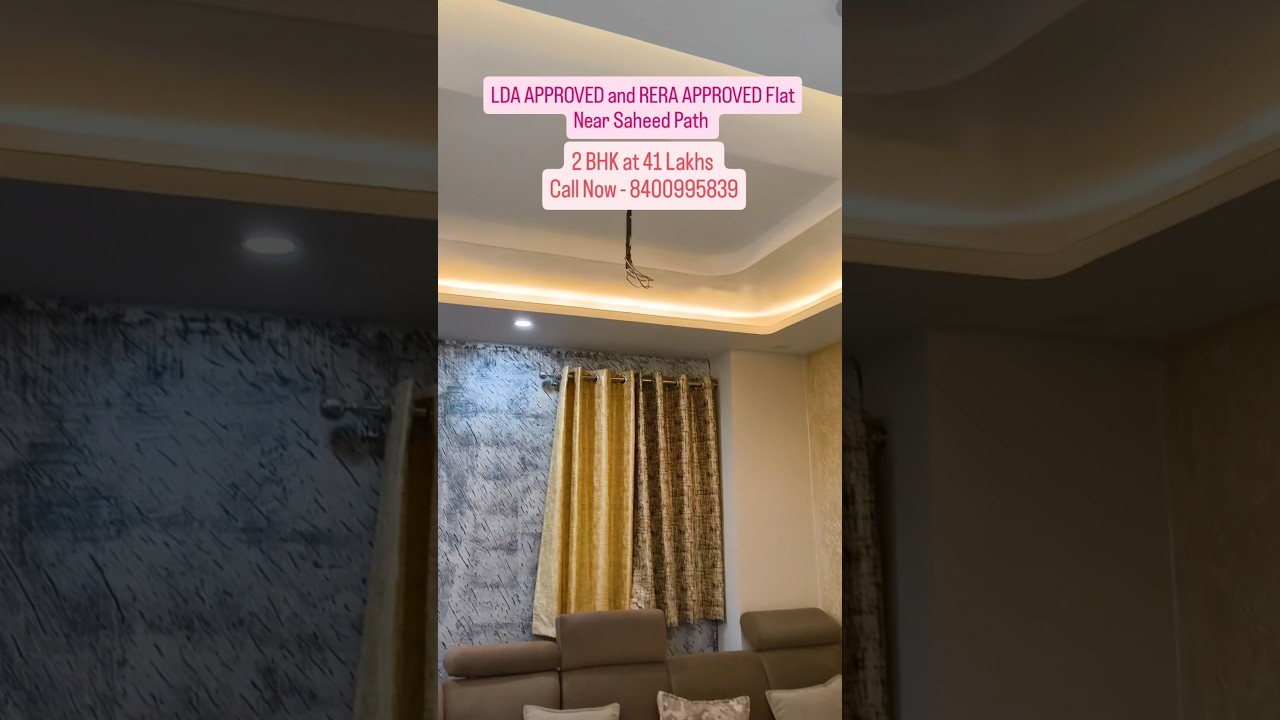 LDA Approved Flats in Lucknow, SBI Approved Bank Loan 