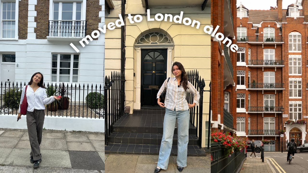 I MOVED TO LONDON 🇬🇧 !! (Flat tour and move in vlog)