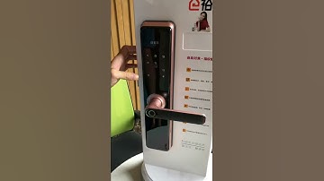 Add user cards to Digital Door Lock | HUNE digital door lock | master card