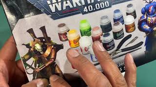 PAINTS AND TOOLS SET WARHAMMER 40.000 (PEINTURE ET OUTILLAGE)    > FIGURINES > GAMES WORKSHOP > ACCESSOIRES > PEINTURES >  DIVERS