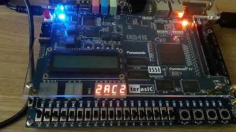 DE2-115 softcore test