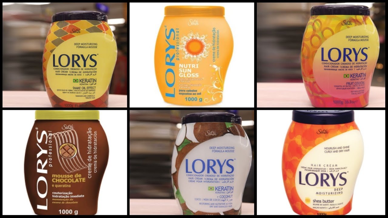 Lorys Hair Cream Fruit Coctail Shea Butter Snail Oil Coconut