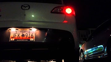 2013 mazdaspeed3 M2 catless downpipe with ultimate racing catback exhaust
