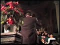 Crucifixus  dal CREDO RV 591 di Antonio Vivaldi - Chiesa di Sant&#39;Antonio  dicembre 1986