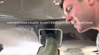 Challenger 604 lav and pot service #aviationlovers #privatejet #airplane #pilotlife #howto