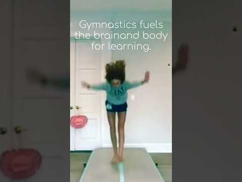 Transforming into an Olympic Gymnast! | gymnastics science  , #shorts, #gymnastics