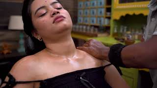 Warm Oil & Deep Shoulder Massage ASMR | The Quiet Barbershop.