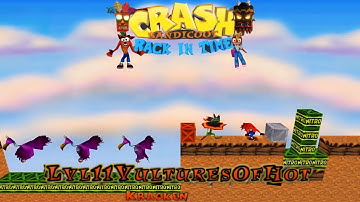 Crash Bandicoot - Back In Time Fangame: Aangepast level: Vultures Of Hot door Kracken