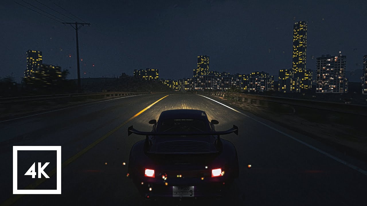        1 Hour Dark Ambient Mix  Night Drive  Sad Hours in Forza  nightdrive  darkambient
