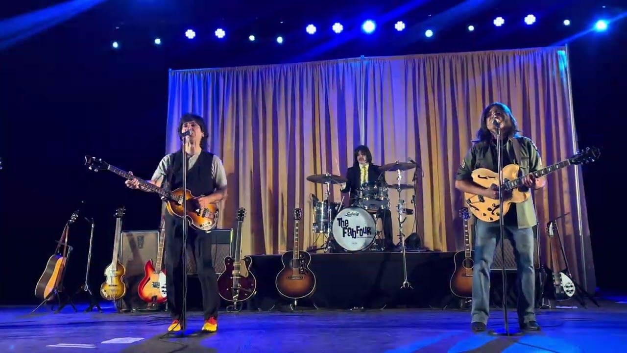 The Fab Four “come together” @ starlight bowl Burbank
