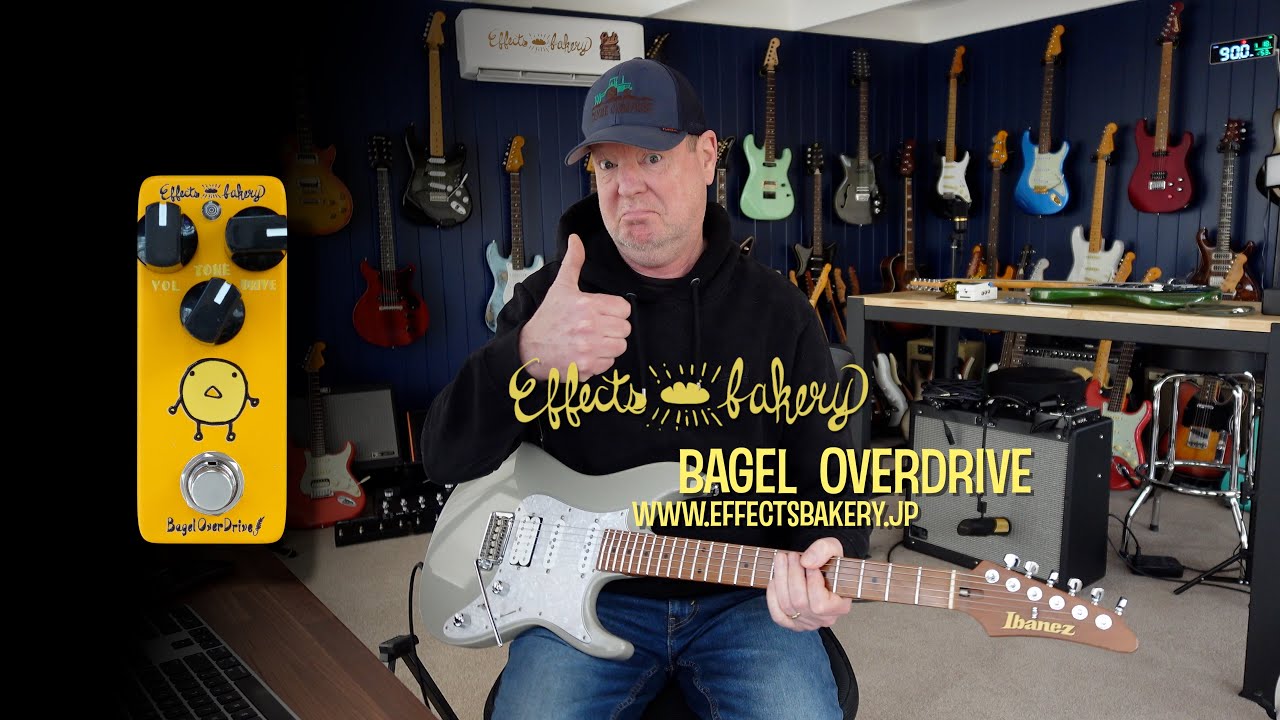 Effects Bakery: BAGEL OVERDRIVE - No Chat Demo. Ibanez AZ2204