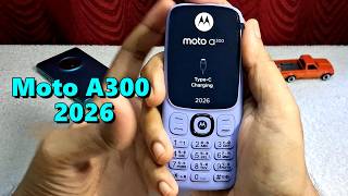 Motorola A300 2026 Purple Elite feature phone Unboxing Review & First impression | Moto A300 2026 |