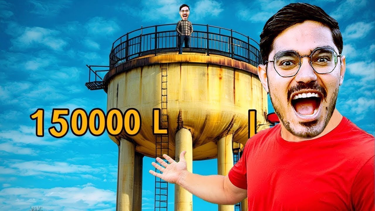 What is Inside Big Water Tank पानी की टंकी के अंदर का राज़   Unbelievable
