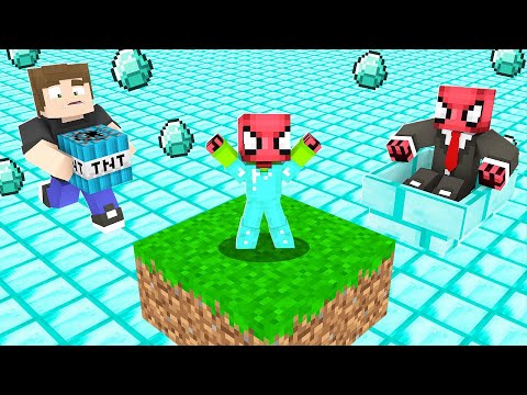 ELMAS DENİZİNDE HAYATTA KALMAK! 🌊 - Minecraft