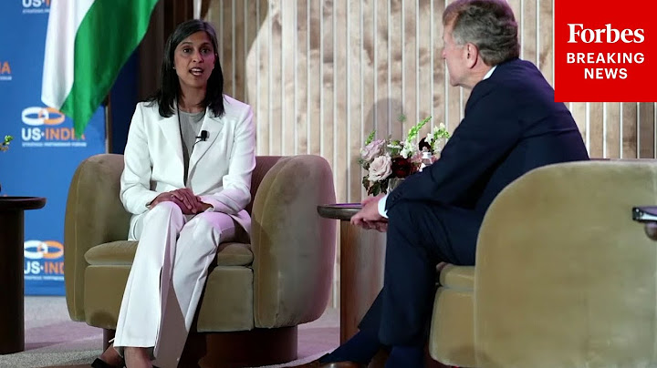 FULL: Second Lady Usha Vance Speaks At U.S.-India Strategic Partnership Forum In Washington, D.C.