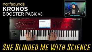 She Blinded Me With Science 80s Synth Cover Sounds Korg Kronos Booster Pack v3