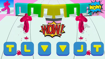 Blob Shifter 3D Gameplay All Levels Walkthrough iOS, Android New Game 🎮😍