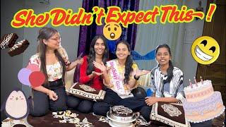 Surprise Cake for Her Special Day 🎉🎁 #birthdayfun #cake day … Birthday vibes only!!