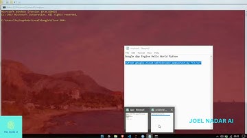 Google App Engine Hello World Practical