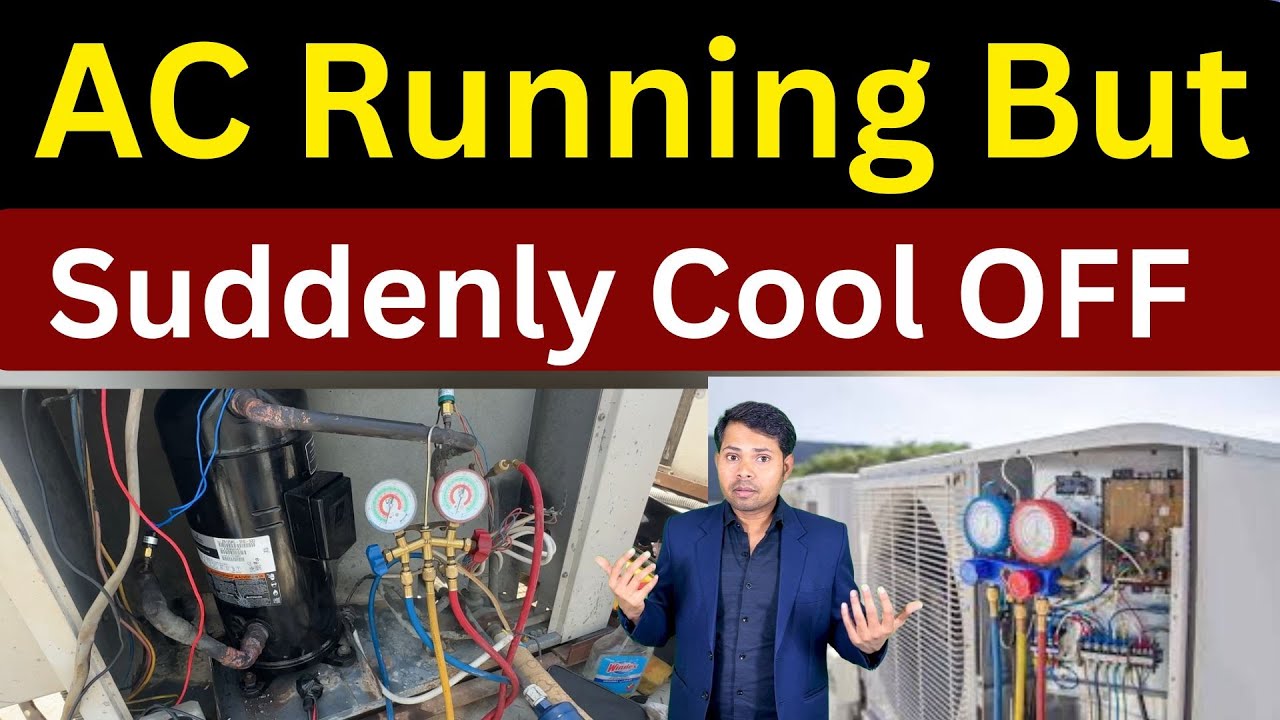 AC Running but Suddenly Stops Cooling with Loud Noise Pumping Failure