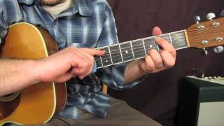 Video thumbnail of "Guitar Lessons - How to Play "Blue on Black" - Kenny Wayne Shepherd"