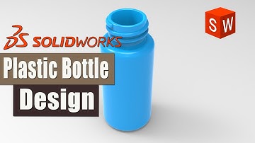 Glassy Transparent Bottle Design in SolidWorks | Solidworks Tutorial | 3d Modeling Tutorial