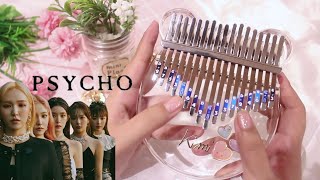 Red Velvet 레드벨벳 'Psycho' Kalimba Cover with easy TABS 🖤