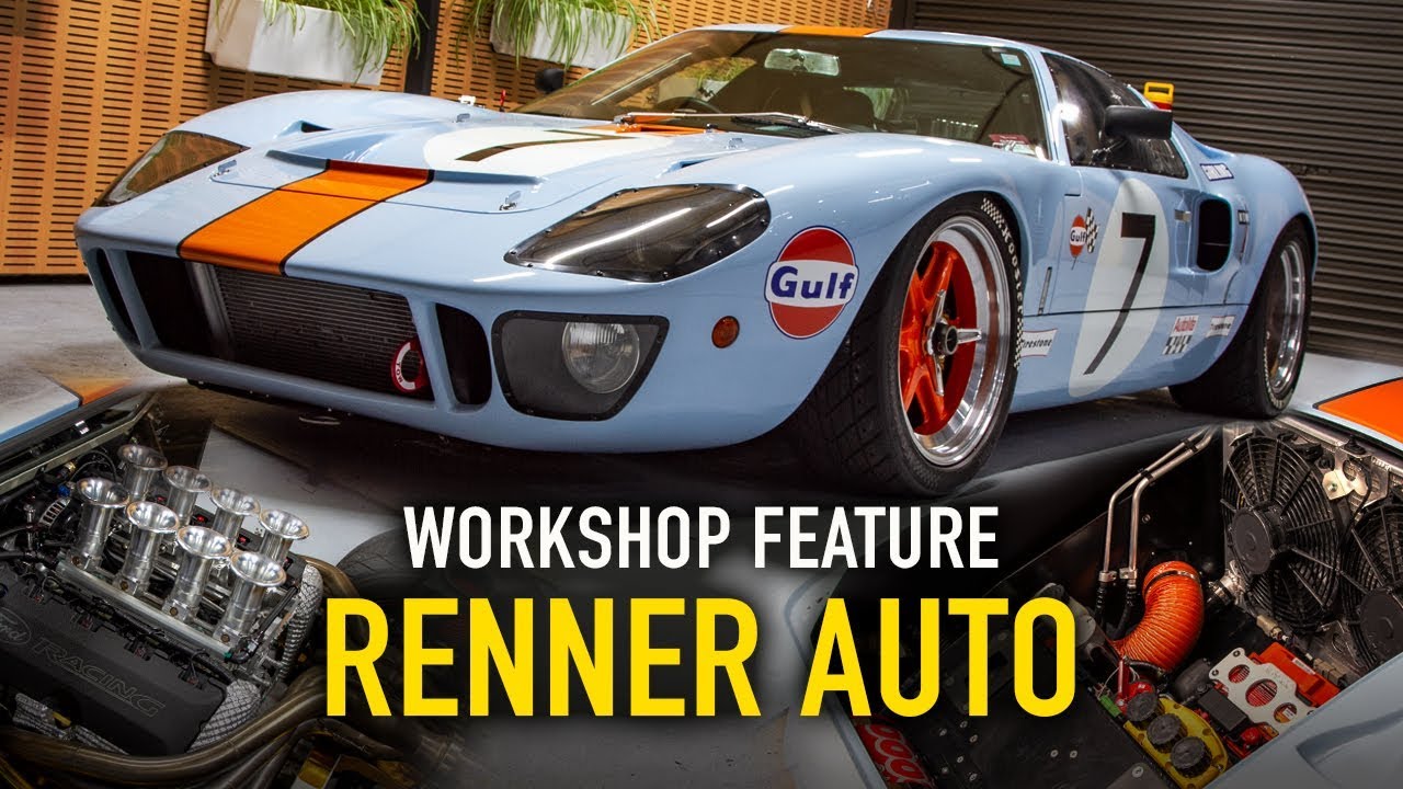 🔨 Renner Auto custom-built Ford GT40  |  HALTECH WORKSHOPS  |