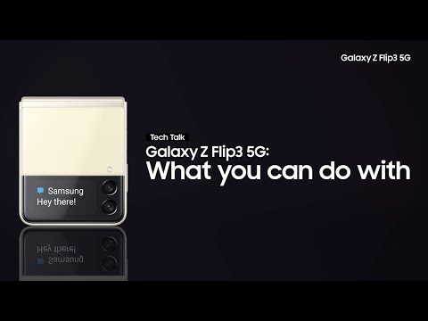 [Galaxy Z Series Tech Talk] ① Galaxy Z Flip3 5G: What you can do with