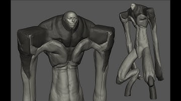 Sculpting a Cyborg in Zbrush
