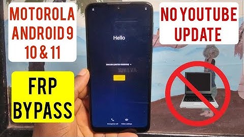 All Motorola Android 9, 10 & 11 Frp Bypass/Google Account Bypass without Pc | 2025 Update |Work 100%