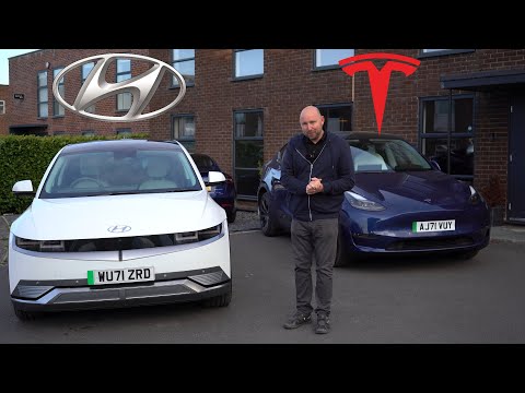 Hyundai Ioniq 5 vs Tesla Model Y LR 375 Mile Race: Range, Efficiency, and Charge Speed Head-to-Head