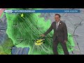 Weather: Rain and some storms Friday afternoon