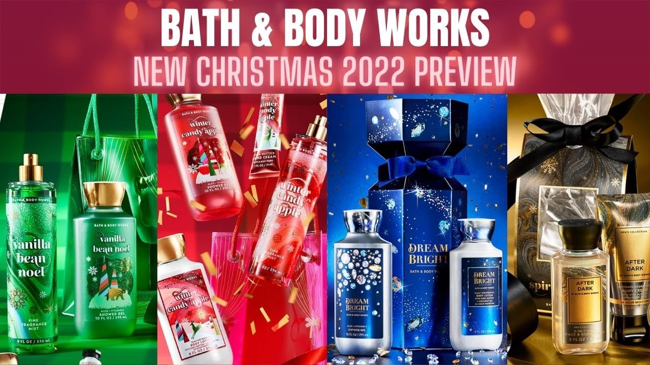 Bath & Body Works NEW Christmas 2022 Preview! YouTube