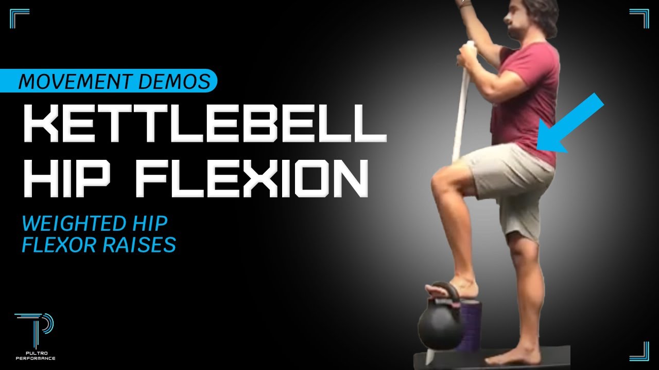 Kettlebell Hip Flexion (Weighted Hip Flexor Raises) YouTube