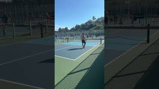Pickleball Ace  Chris Green's Dominant Serves in San Clemente!