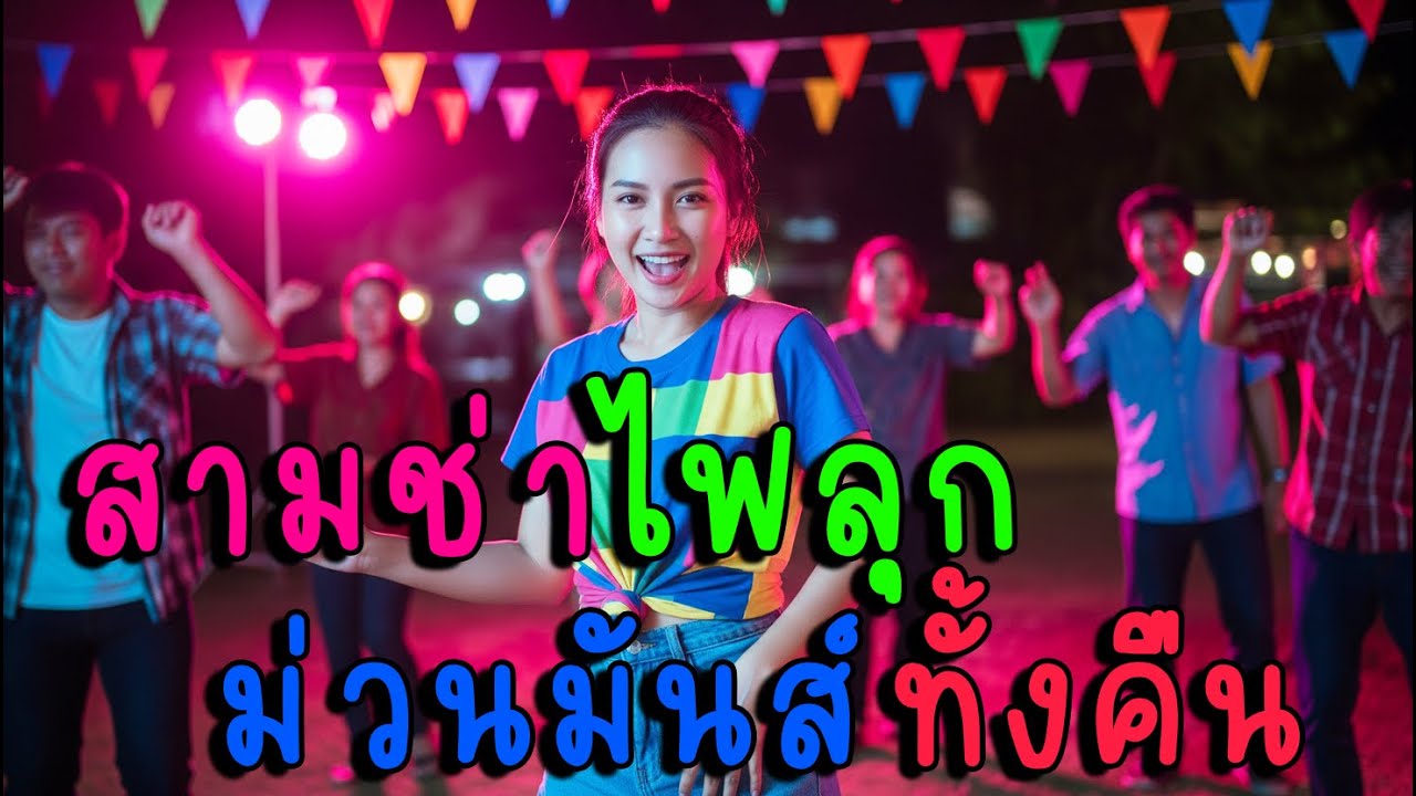 สามช่าไฟลุก ม่วนมันส์ทั้งคืน🔥