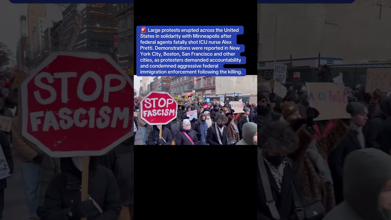 ICE Killing Sparks Protests Across the U.S. | Minneapolis to NYC 