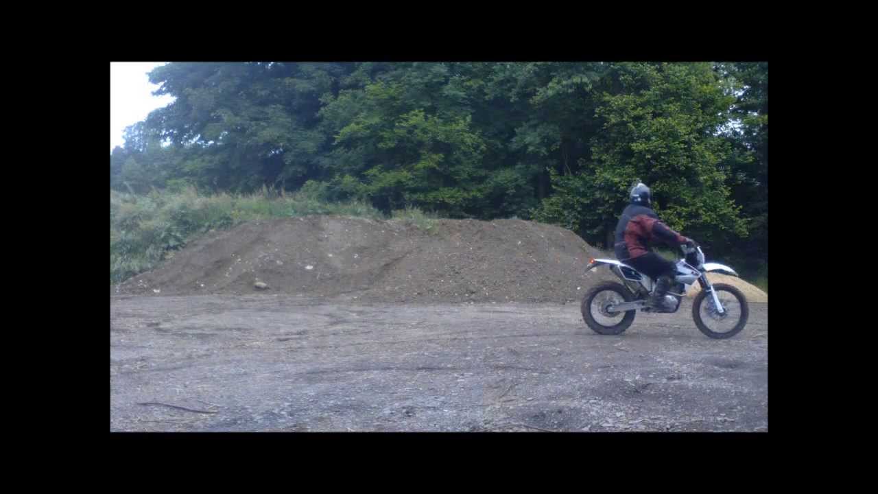 AJP PR4 200cc  first ride
